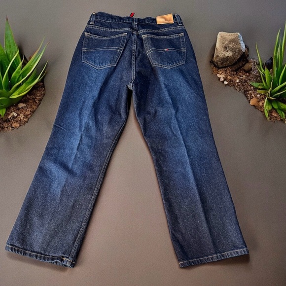 Vintage Tommy Hilfiger Women's Blue Denim Boyfriend Jeans Size 8 Y2K 90s - Picture 3 of 13
